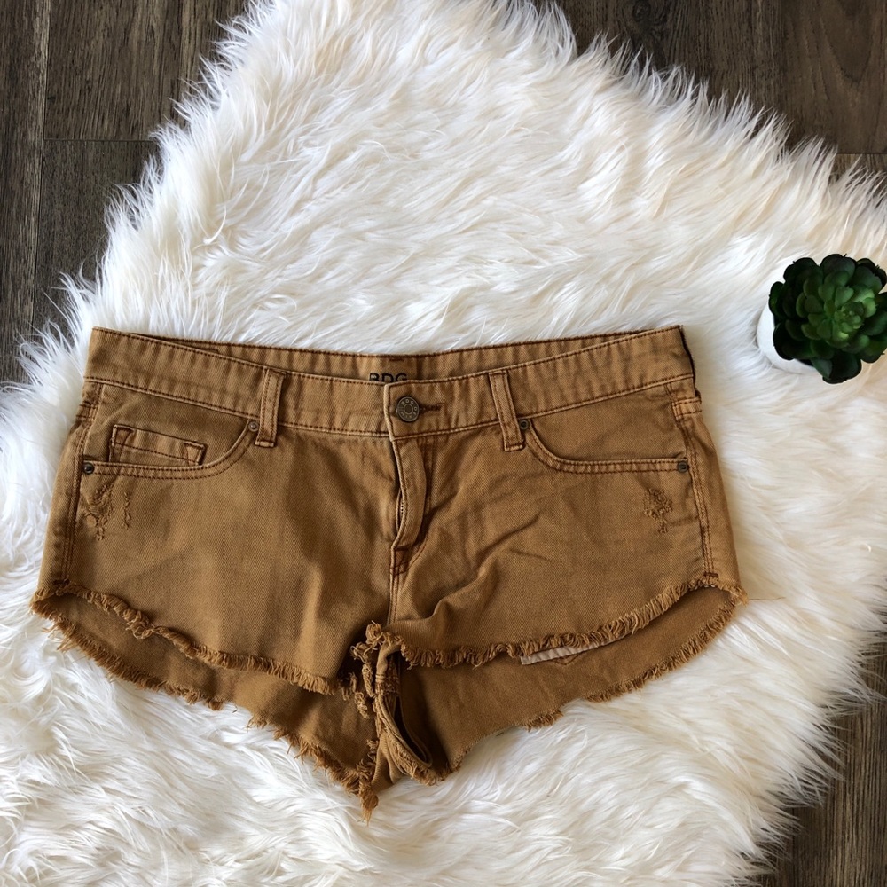 Urban Outfitters BDG Tan Denim Shorts